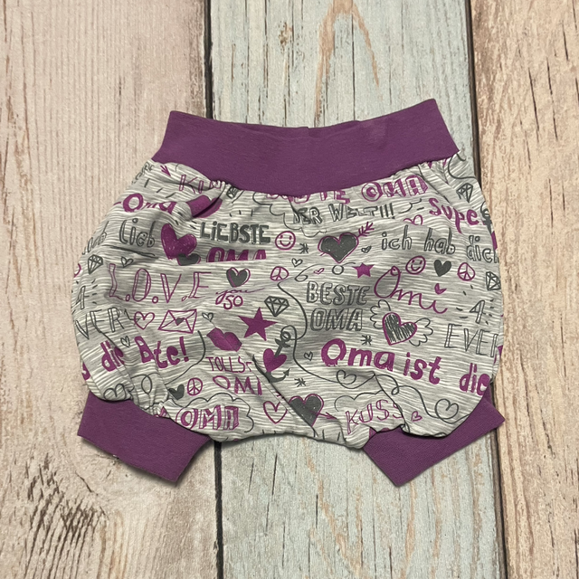 Sommershort, Größe 86, Beste Oma  