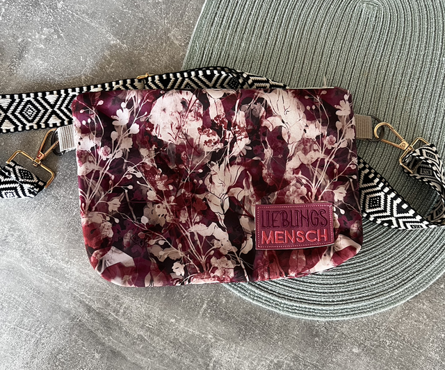 Tasche Medium Bordeaux Softshell 