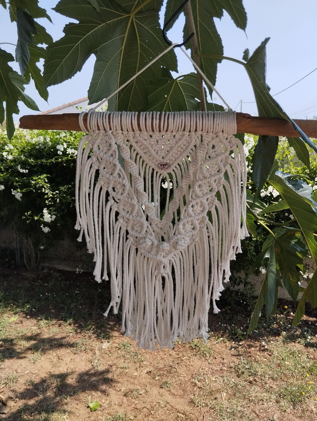 Suspension macramé 