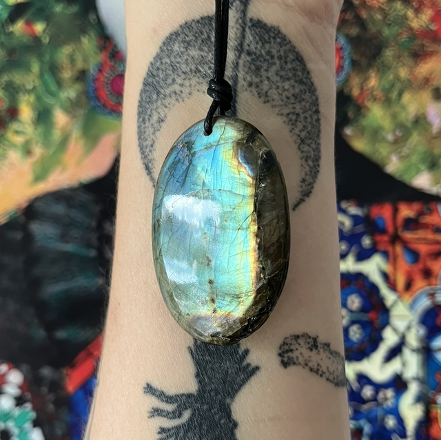 Pendentif en Labradorite