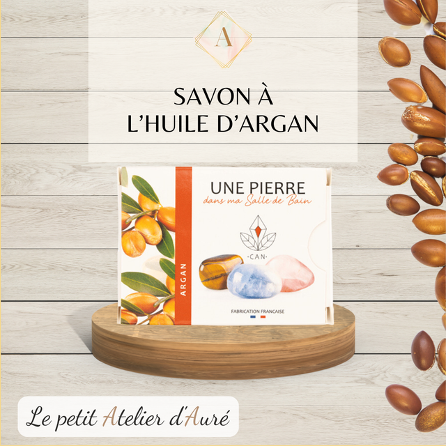 Savon Argan et Pierre Naturelle