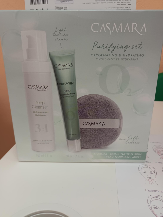 Sada pre problematickú pleť kyslík+hydratácia 150ml/50ml/hubka