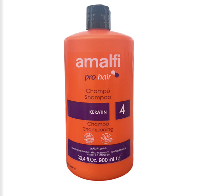 Amalfi Pro Keratin Shampoo - 900ml