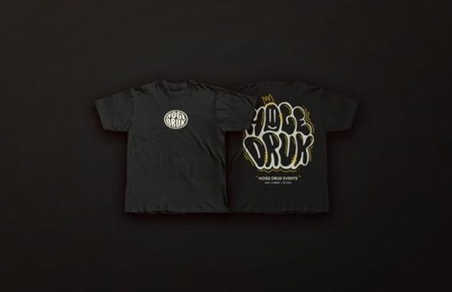 Hoge Druk T-Shirt Summer 2025 - Black
