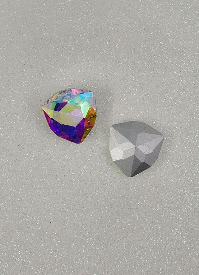 Fancy Trilliant, Crystal AB, 24mm