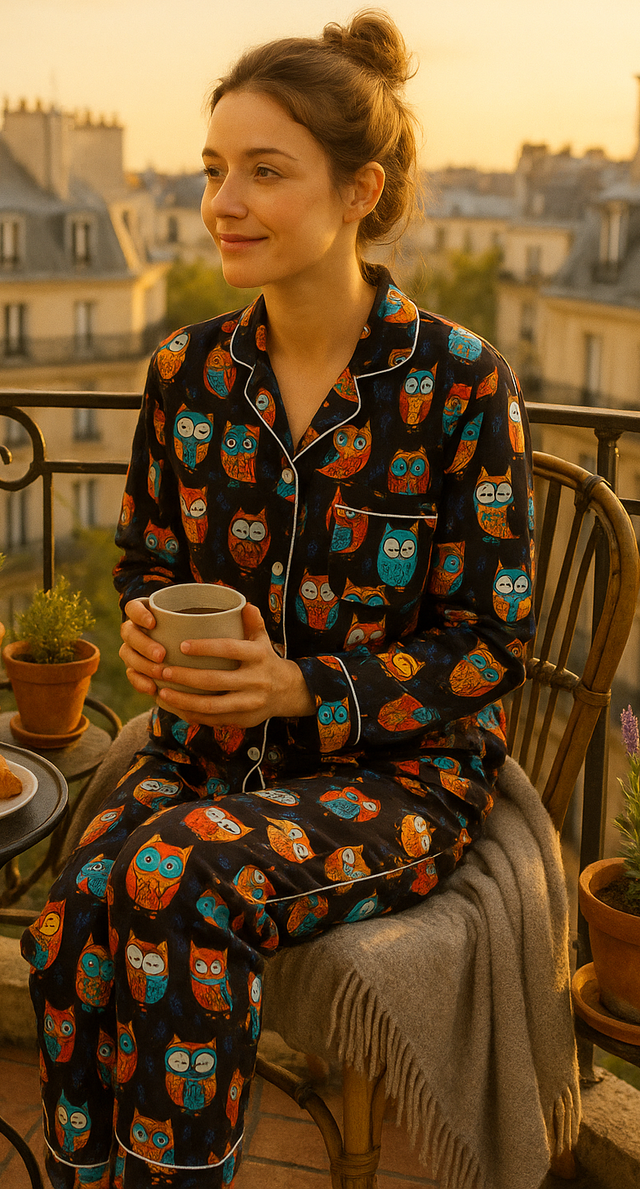 Pyjama Femme - Hibou 