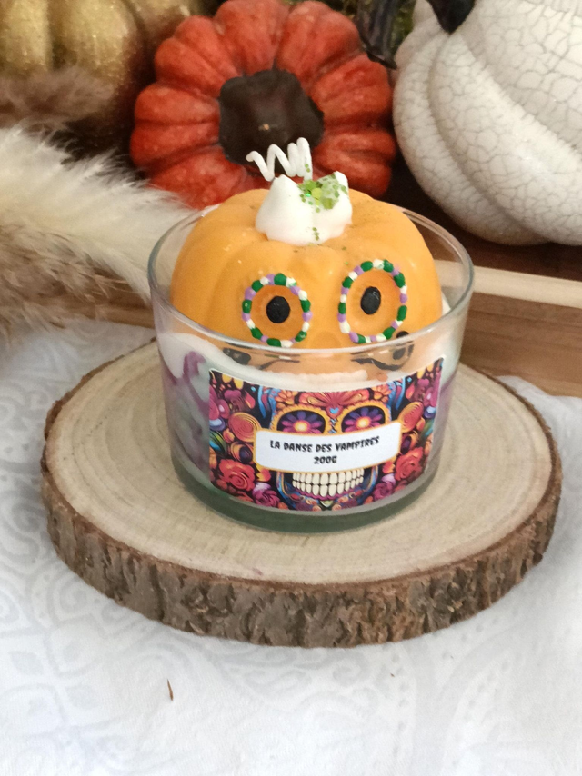 Bougie Halloween "Dia de los muertos"