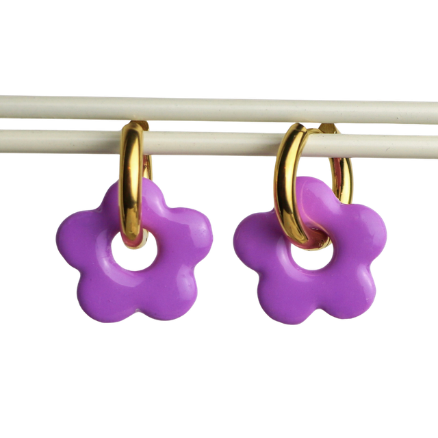 Fleurs Azea violette 