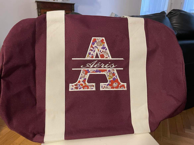 Sac polochon 100%coton