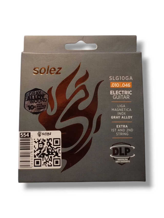 Encordoamento Guitarra 010 Solez Strings Cód. 554