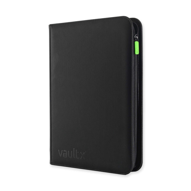 Vault X Zip Binder 9-Pocket: Signature Black