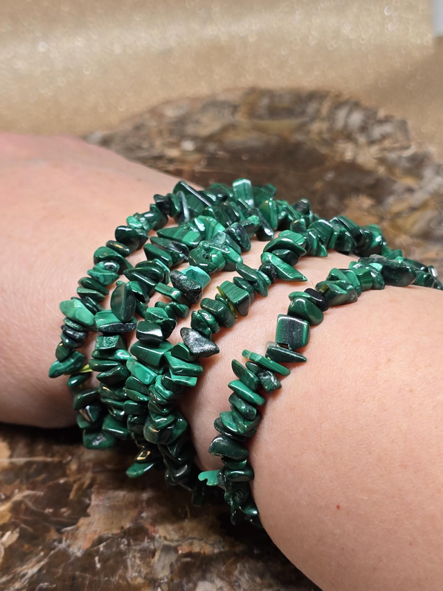 Bracelet baroque Malachite 