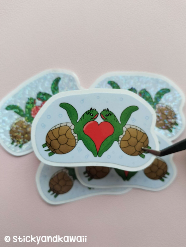 Puli et Pula les tortues amoureuses