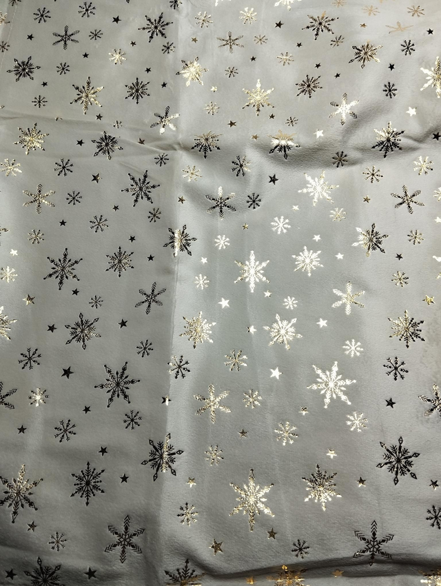 Tissu Suédine Étoiles Dorées POUR COMMANDE 