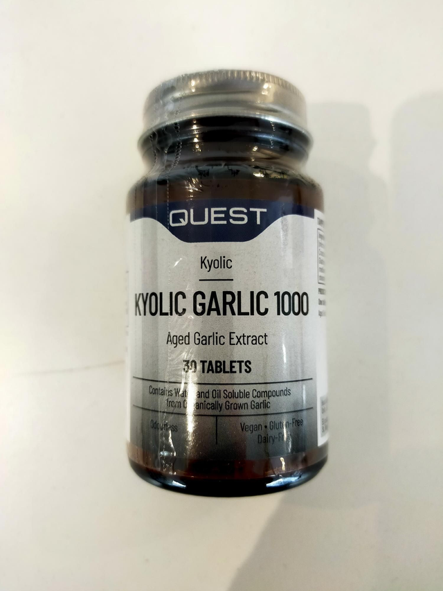 Quest Kyolic Garlic 1000mg Extract 30 Tablets QST-601921