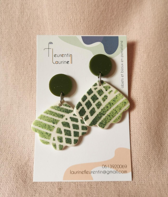 Paire de Boucles d'oreilles 