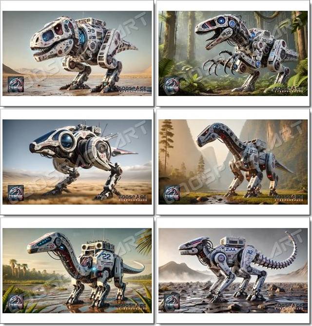 Cybernosaure - Pack N° 2/8