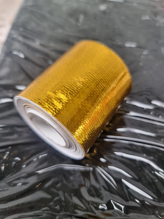 Gold heat wrap 10m roll