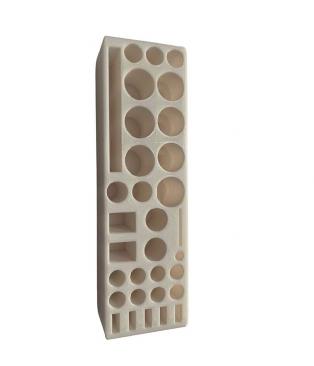 WHITE LARGE SCAN N CUT ACCESSORIES HOLDER