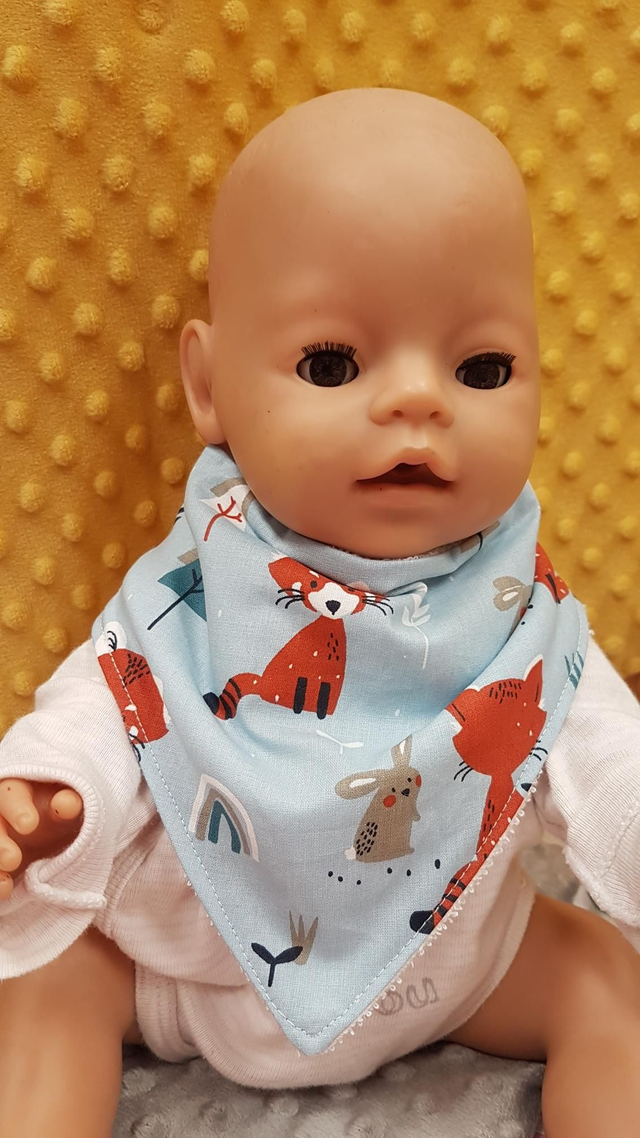 Bavoir bandana garçon - modèles au choix