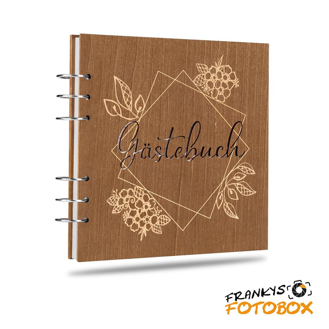 Gästebuch aus Holz