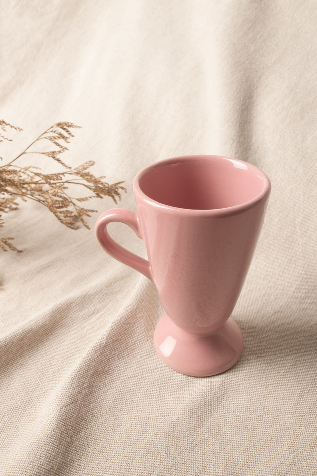 Gobelet sur pied rose ✨