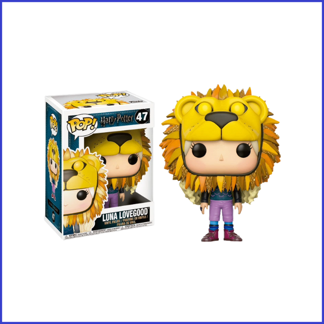 POP figure Harry Potter Luna Lovegood with Lion Head #47