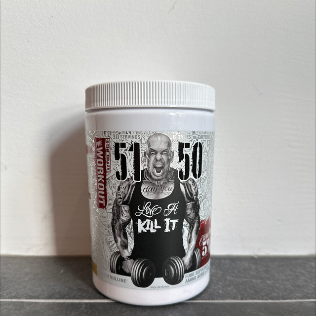 51/50 pre workout tropical rage