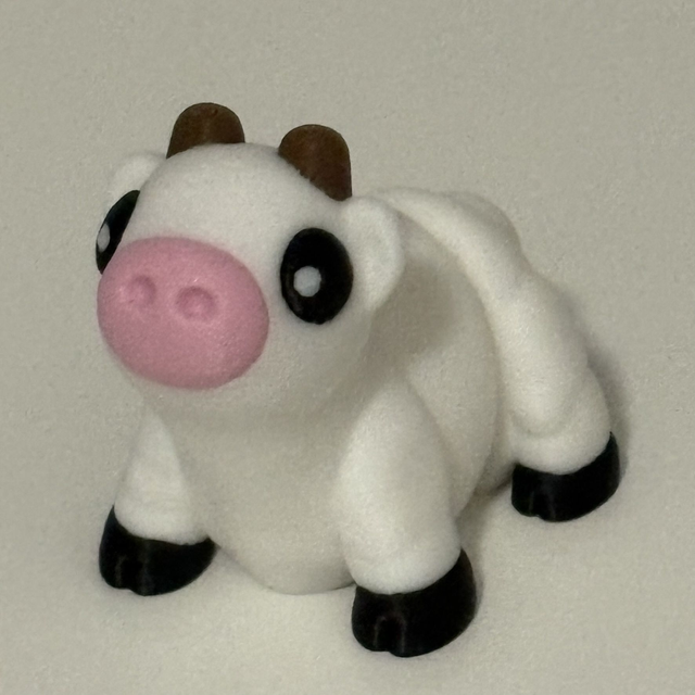 3D Printed Cow