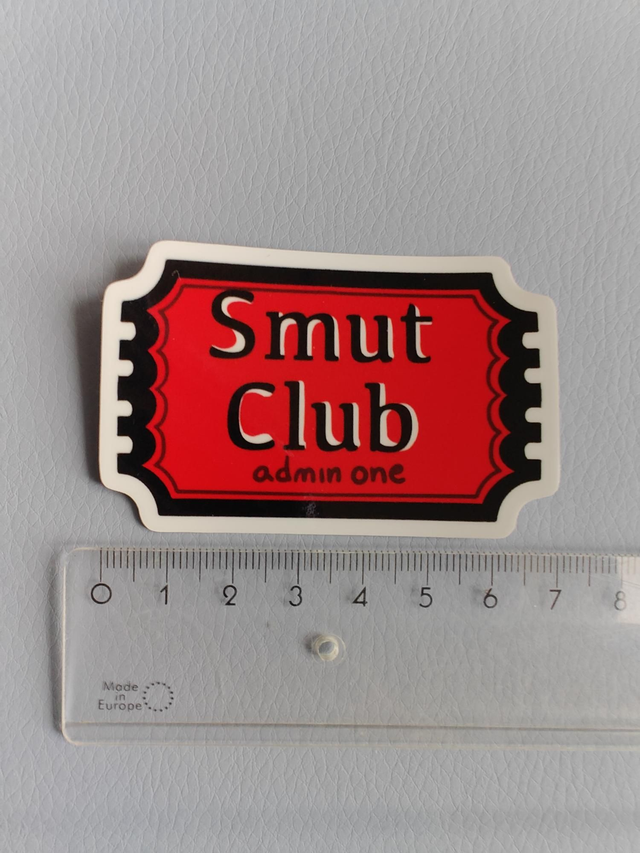 Smut Club sticker