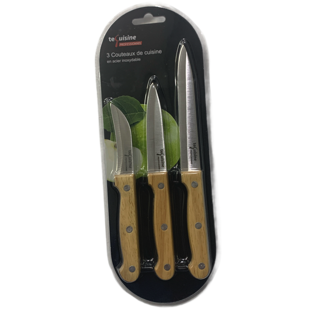 Set de 3 couteaux de cuisine-TeCuisine-