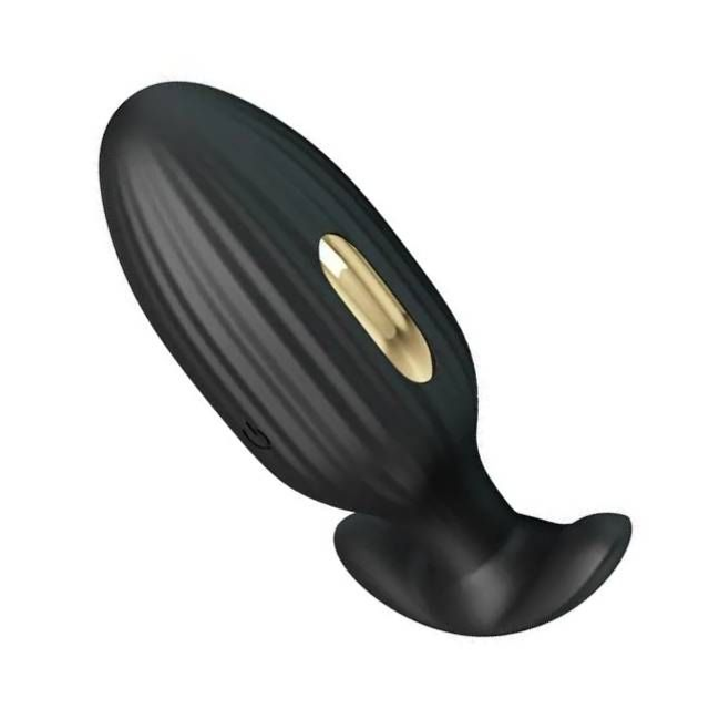 Plug Anal Vibro e Choque Controle via APP