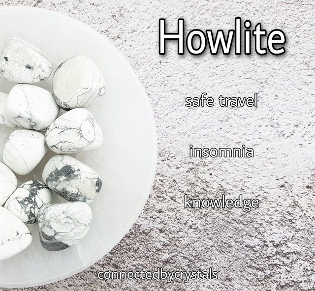Howlite Tumblestone