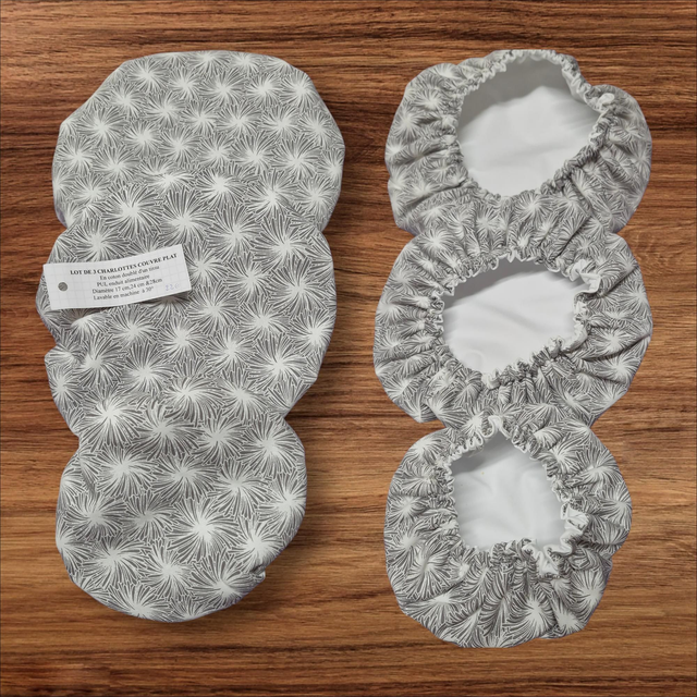 Lot de charlottes alimentaires