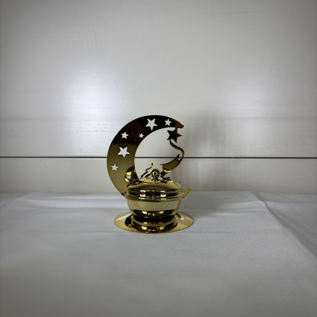 Encensoirs doré lune ramadan