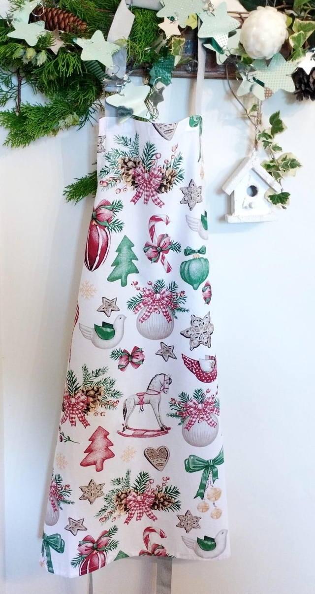 Tablier de Cuisine - Noël Rétro