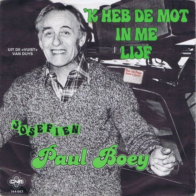 Paul Boey - &#039;K Heb De Mot In Me Lijf