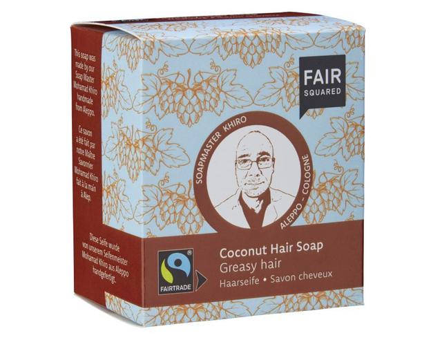 [Fair Squared] Shampoo Blok Vet Haar 2 stuks - Kokos