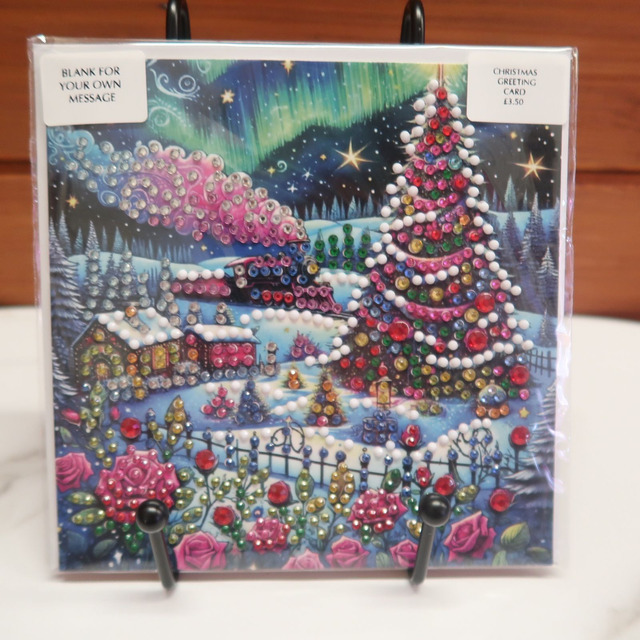 Northen Lights Christmas Card