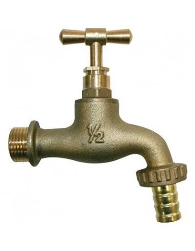 Robinet d'arrosage laiton 15*21 / 20*27
