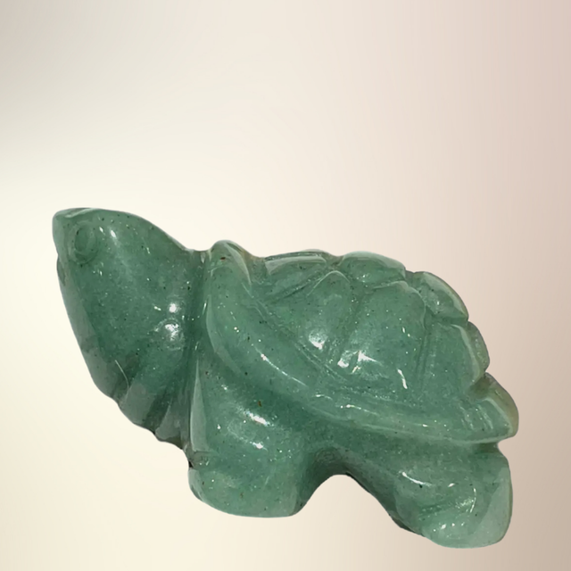 Skildpadde - Grøn Aventurin