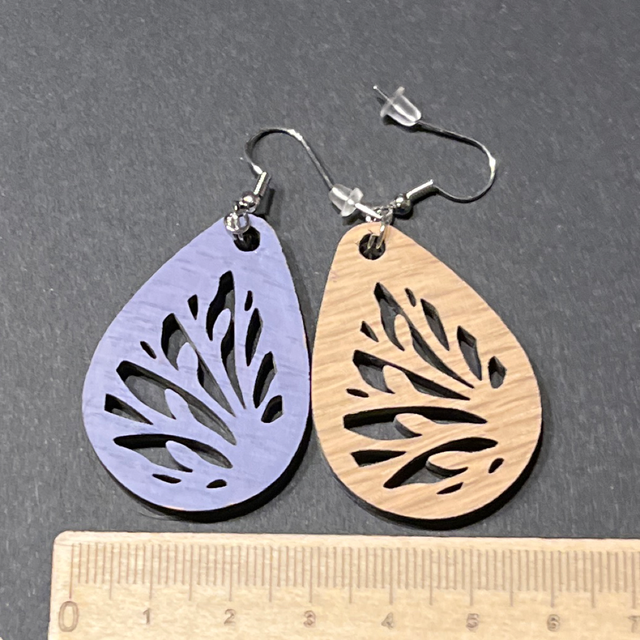 Les boucles chêne mauve 