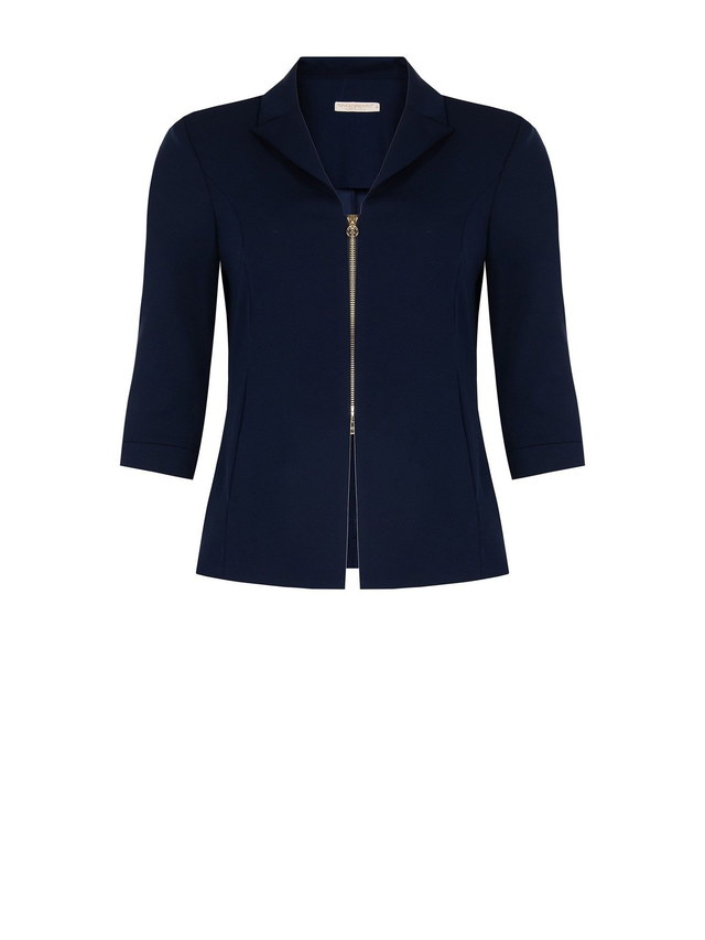 Rinascimento giacca collo lancia chiusura zip