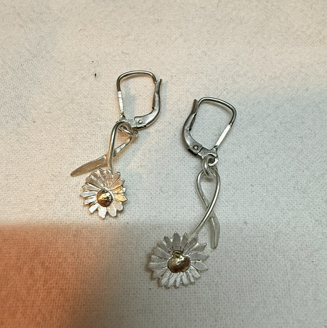Gänseblümchen Ohrschmuck 