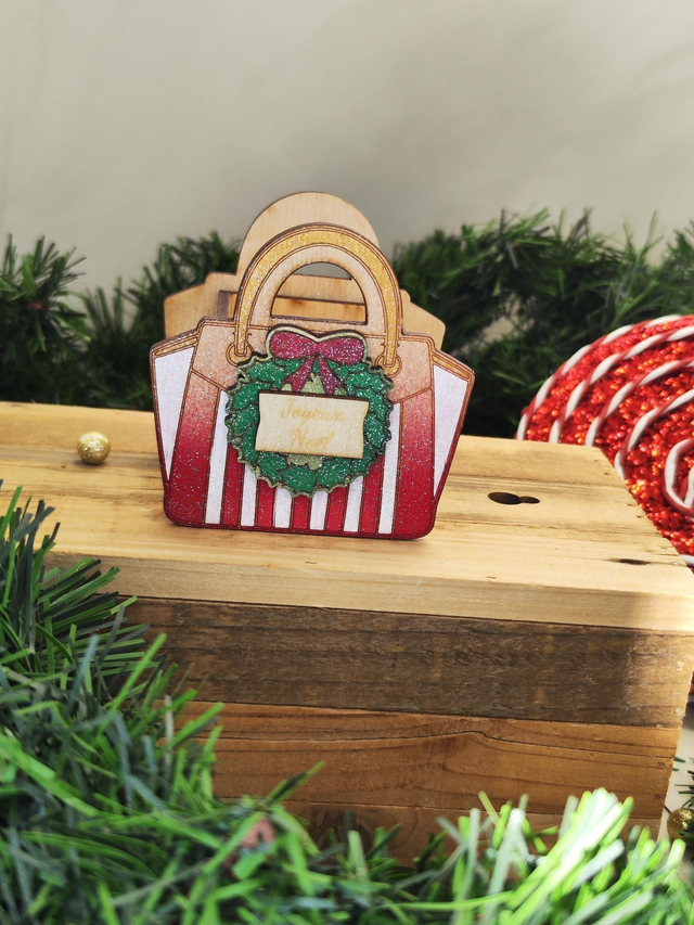 Mini sac de noël