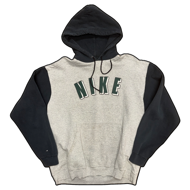 Nike Two Tone Spellout Hoodie - XL