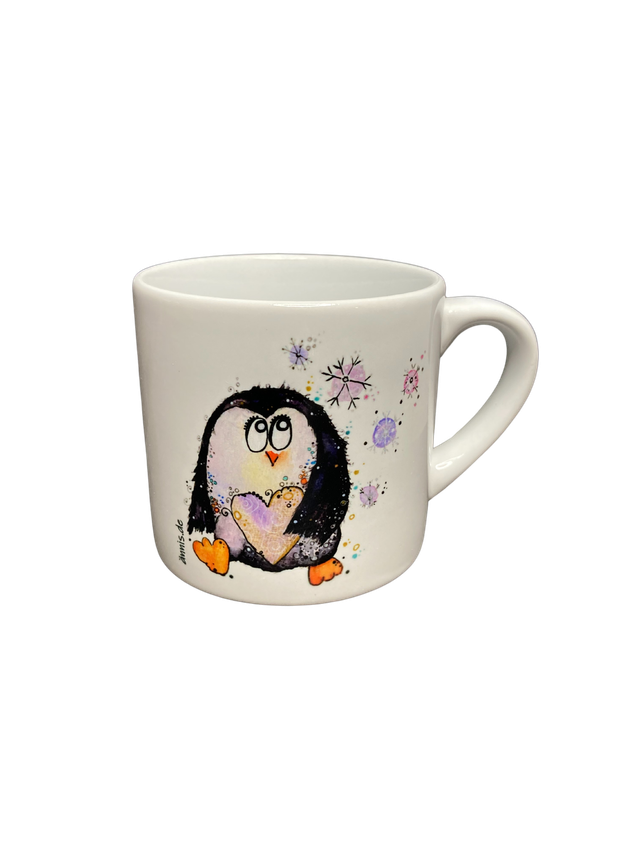 Keramiktasse "Pinguin"