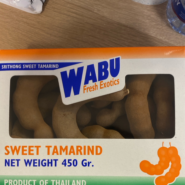 Tamarin sweet srithong มะขามหวานสีทอง