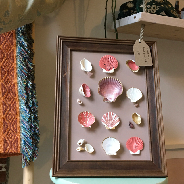 Shell art (hand painted)