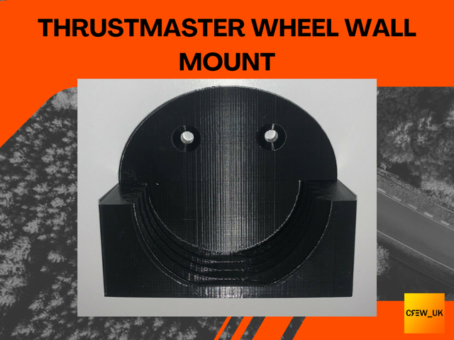 Thrustmaster Wheel Wall Mount ALL THRUSTMASTER WHEELS STRONGEST DESIGN
